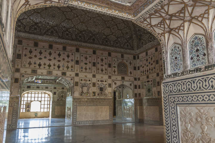 24 - India - Amber - fuerte de Amber - Shish Mahal